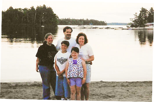 The Caledonia family at Point Sebago